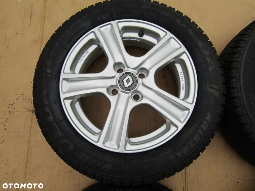 4x Felgi Koła 15 Renault Twingo III Smart Forfour + Opony 185/60 165/65 15 - 7