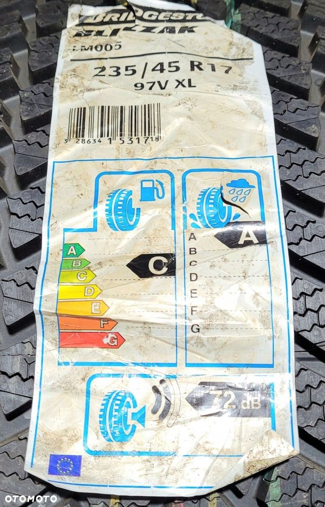 1x Bridgestone Blizzak LM005 235/45R17 97V XL Z561A - 3