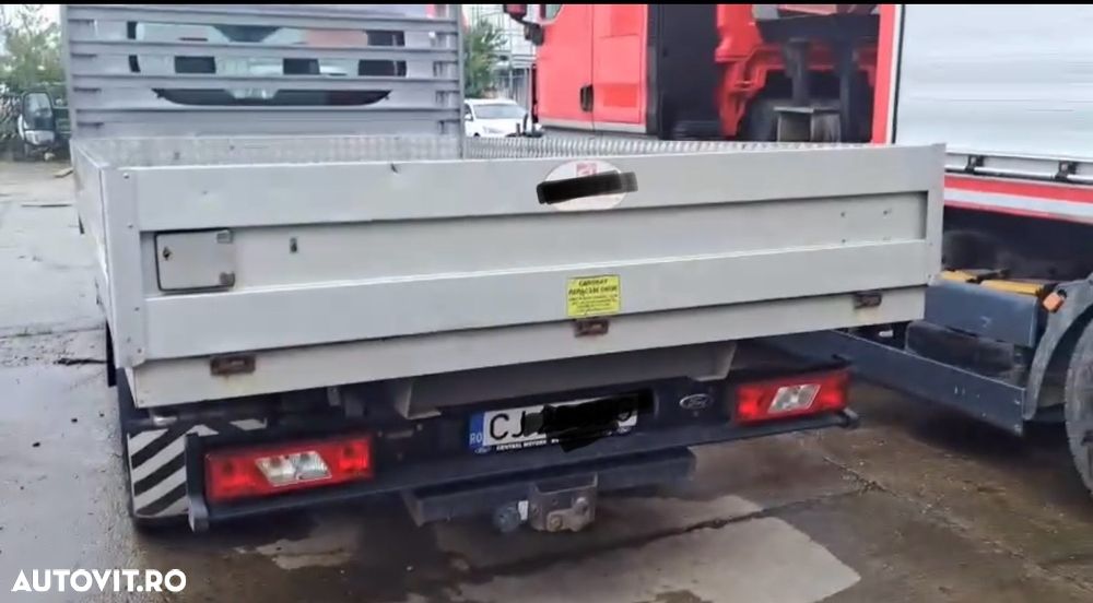 Ford Transit 2020 Tranzit Punte Dubla L3 Basculare Bena Fixa 2 bucăți Unic Proprietar km reali facturi service istoric Dokka 3 Locuri Aer Condiționat Navi Nu Crafter Sprinter Iveco 35c Boxer - 10