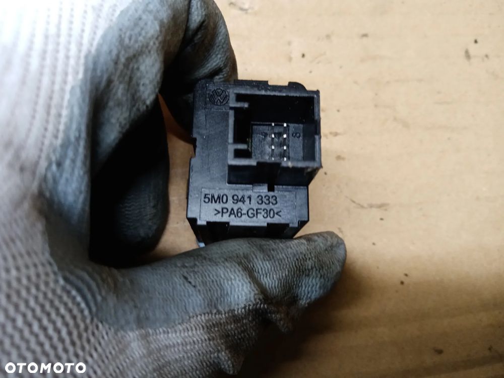 Przełącznik regulacji świateł oświetlenia VW Golf V Plus 5M0941333 - 4