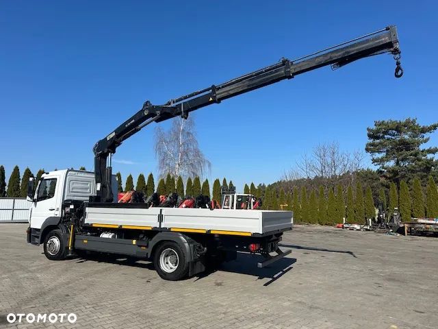 Mercedes-Benz ATEGO 1527 Euro6 HDS HIAB XS 122 pilot wyjscie na rotor, wywrotka - 3