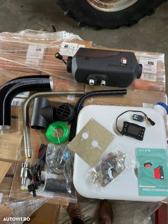 Sirocou auto aeroterma aer cald portabil 12v siroca tip webaster nou - 7