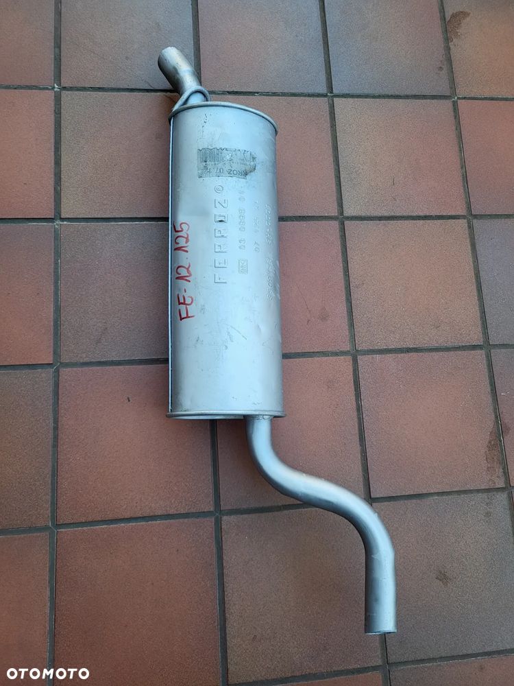 Tłumik  końcowy  OPEL KADETT E COMBO  54-75 KM 1984-1994  +KM-9521 - 2