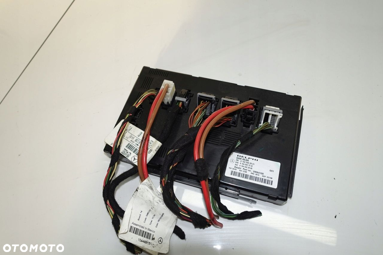 Mercedes w251 w164 moduł SAM tył tylny moduł 1645400901 - 3
