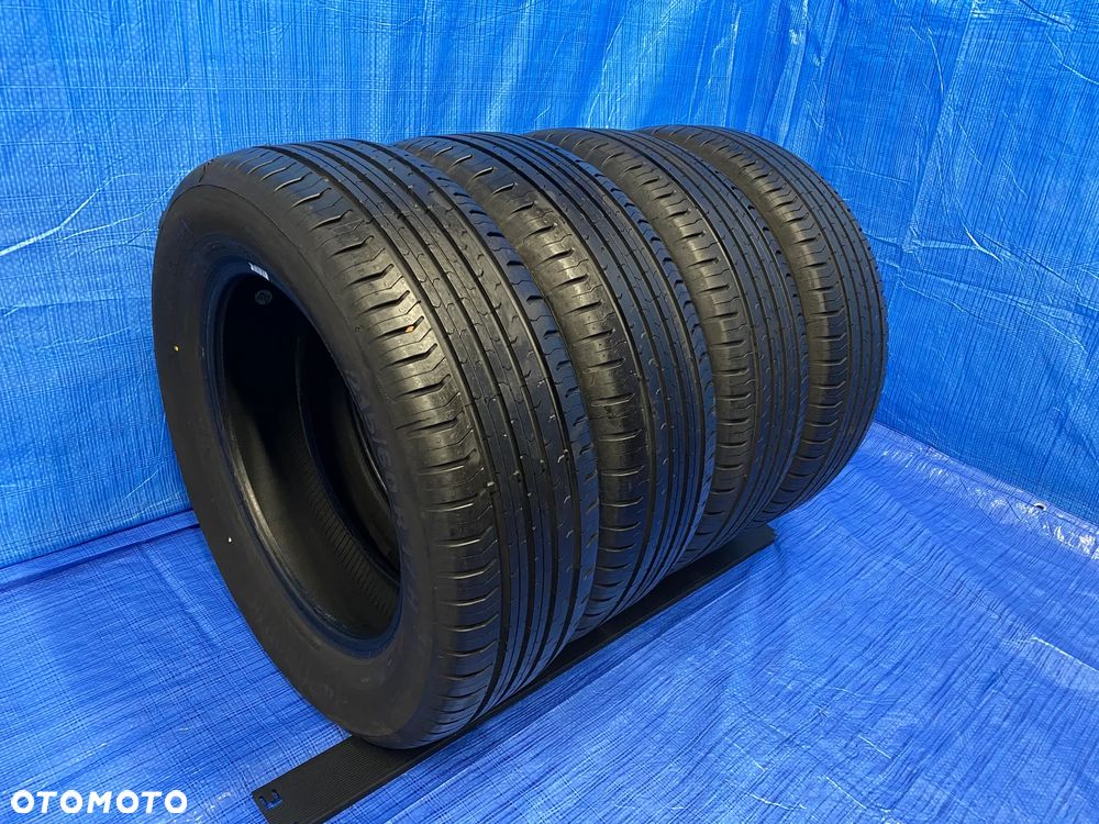 OPONA 17 OPONY LETNIE LATO KOMPLET OPON 4SZT CONTINENTAL CONTI ECOCONTACT 5 215/60R17 96H BIEŻNIK 7,0mm 2018 - 2