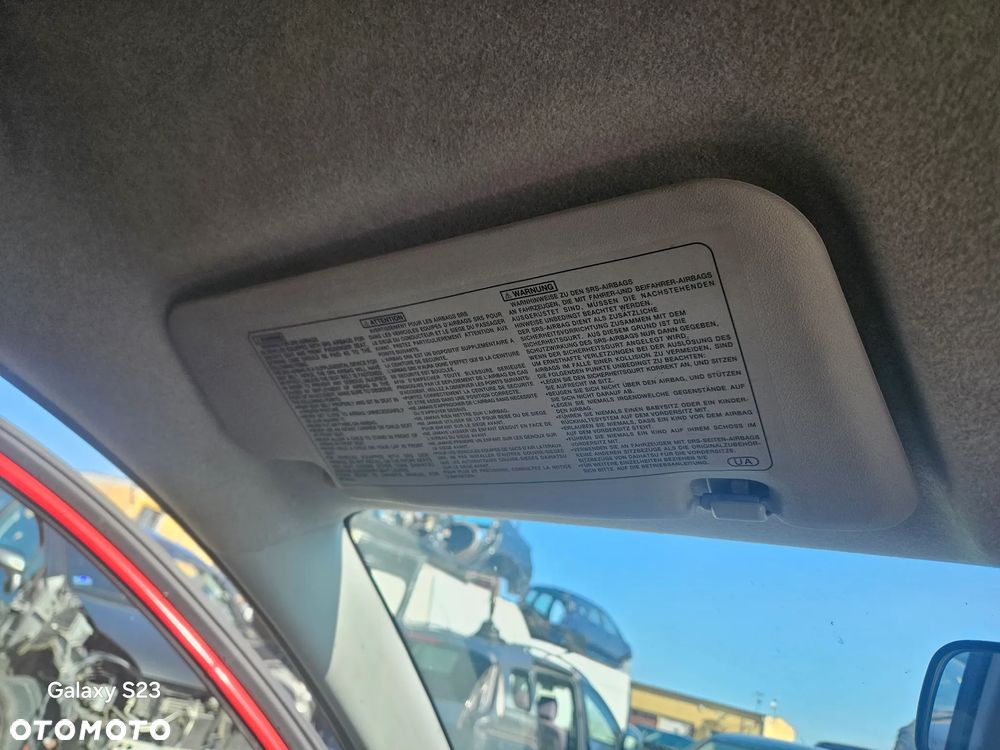 Osłona przeciwsłoneczna lewa prawa daszek Daihatsu Cuore VII L276  2009r - 2