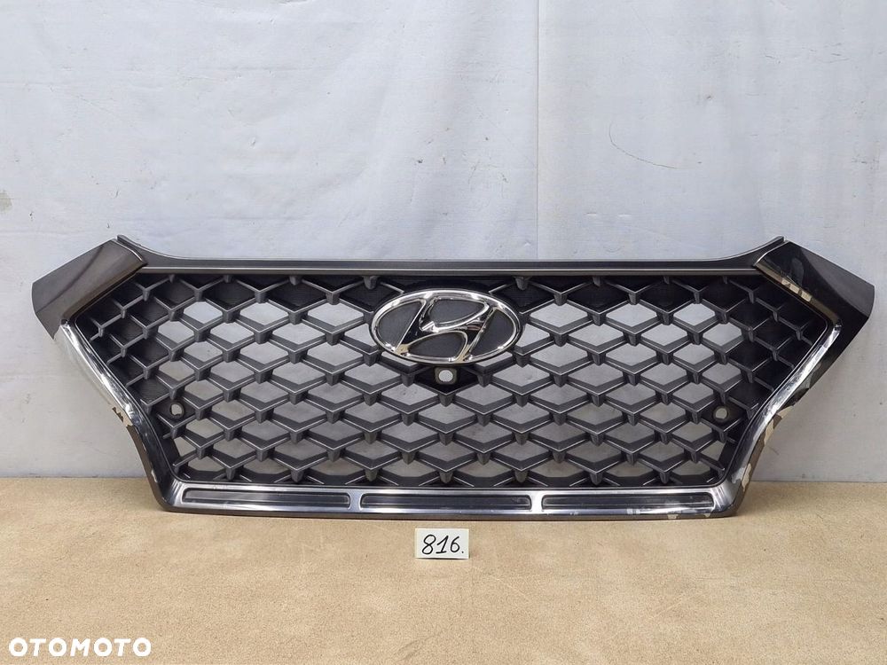 ATRAPA GRILL ZNACZEK PDC HYUNDAI TUCSON III 3 LIFT FL N-LINE 2019 - 2022 - 4