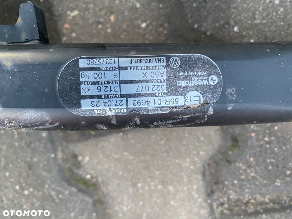 HAK HOLOWNICZY ELEKTRYCZNY VW TIGUAN II SEAT TERRACO 5NA803881P - 3