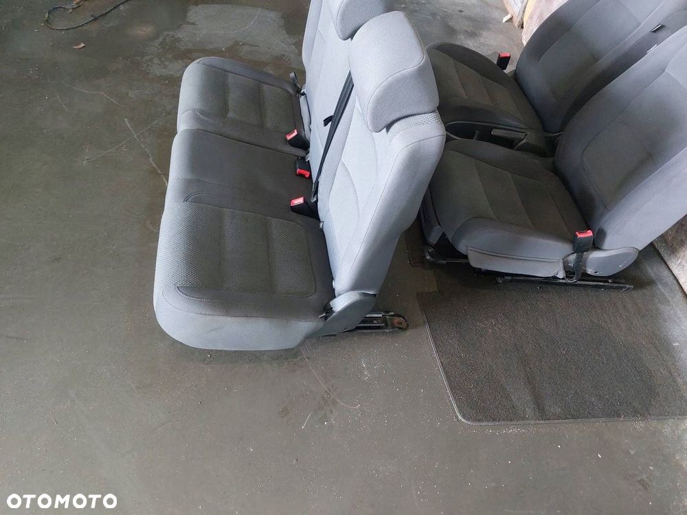 FOTELE KOMPLET LEWY PRAWY KANAPA TYŁ VOLKSWAGEN GOLF V PLUS - 4