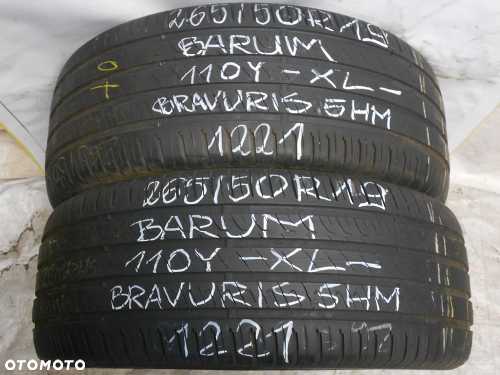 OPONY 265/50R19 BARUM BRAVURIS 5HM XL DOT 1221 7MM - 1