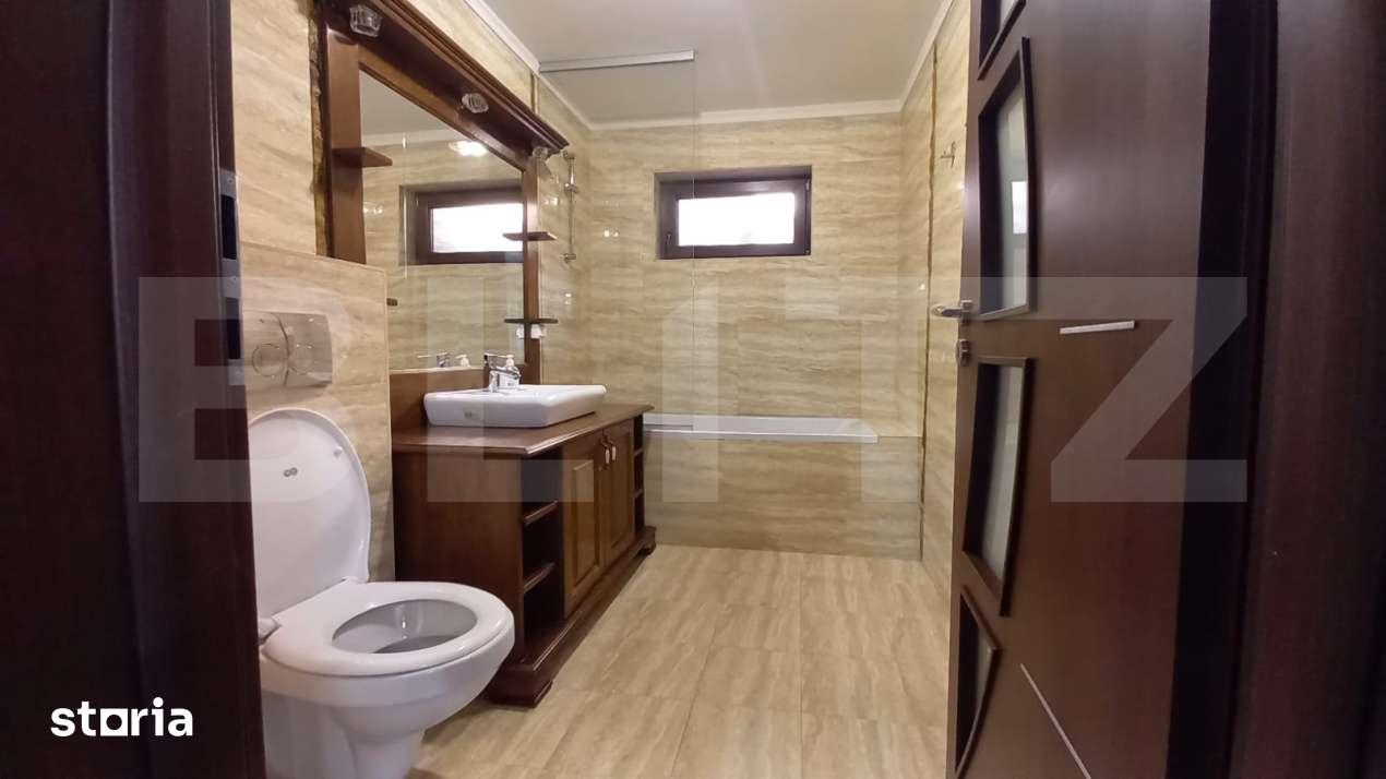 Apartament mobilat, 3 camere, 63 mp, curte 49 mp, parcare, cart Europa — fotografia 2
