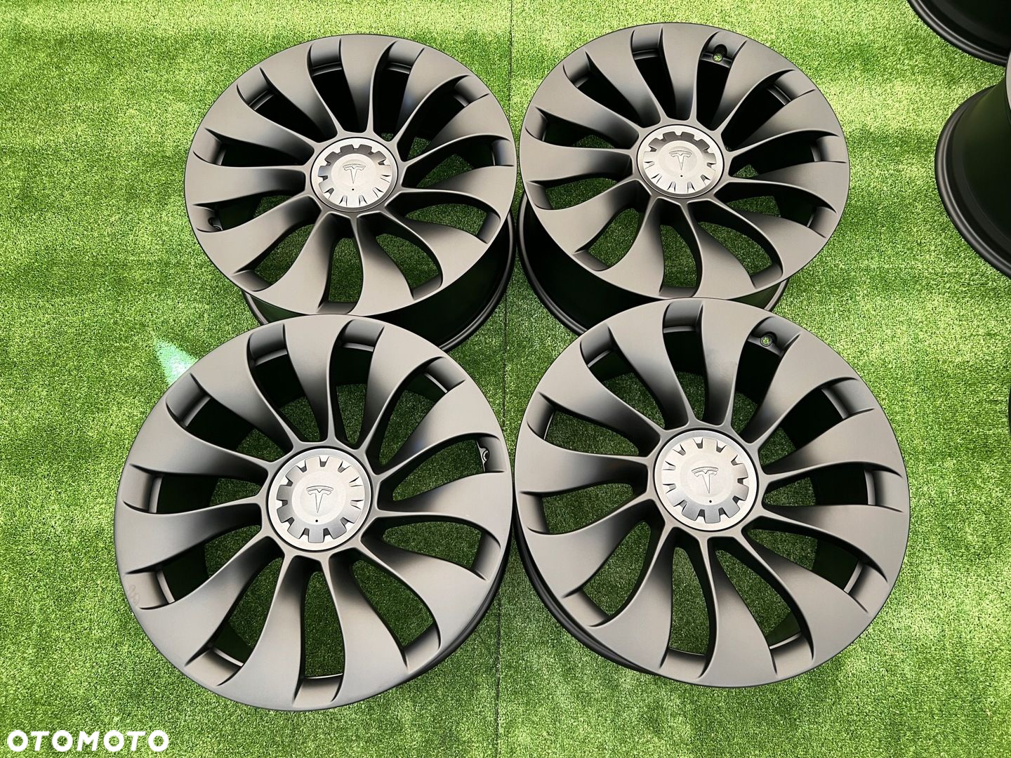 KOMPLET FELG FELGI TESLA MODEL Y PERFORMANCE 21 ET40 ET48 ORYGINALNE - 3