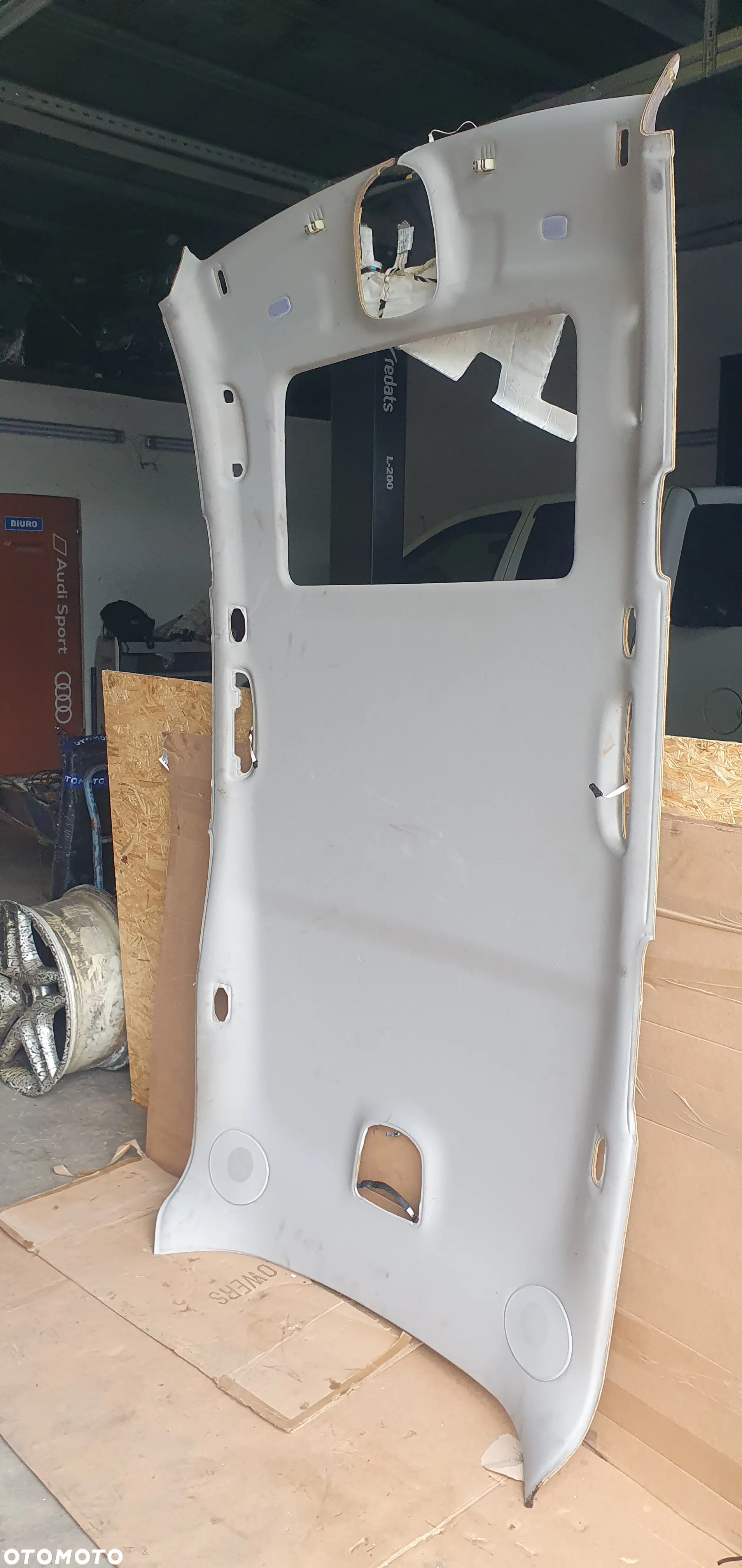 Tapicerka podsufitka sufit szyberdach Mercedes ML W164 - 2