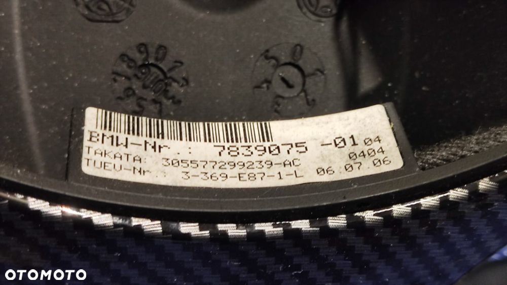 KIEROWNICA MULTIFUNKCYJNA M-PAKIET UCHWYT RĄCZKA DŹWIGNI RĘCZNEGO ZESTAW KOMPLET BMW E90 E91 E92 E93 E81 E82 E87 - 9