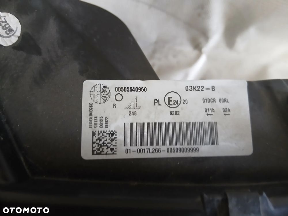 Alfa Romeo Giulia Lampa Przednia Prawa 00505640950 - 3