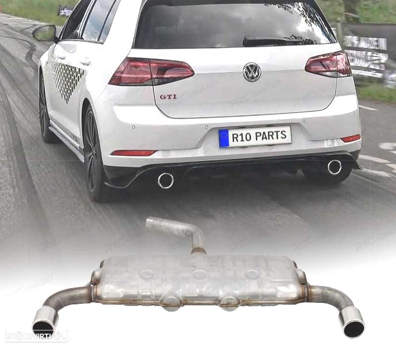 PANELA DE ESCAPE VOLKSWAGEN VW GOLF 7 7.5 12-20 LOOK GTI - 1