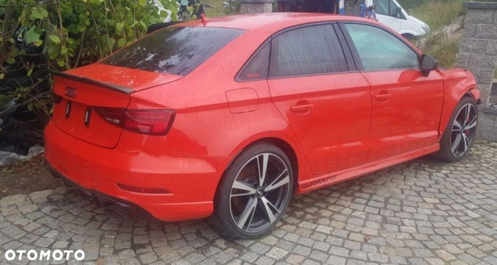 LUSTERKO ZEWNĘTRZNE DRZWI DACH ĆWIARTKA ZAWIESZENIE WAŁ MOST DYFER PODSUFITKA KIEROWNICA LISTWY AUDI RS3 8V SEDAN 18r. - 1