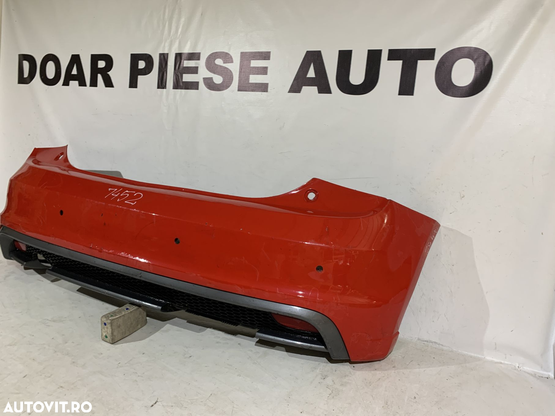 Bara spate Audi A1, S-Line, 2010, 2011, 2012, 2013, 2014, 2015, cod origine OE 8X0807511B. - 2