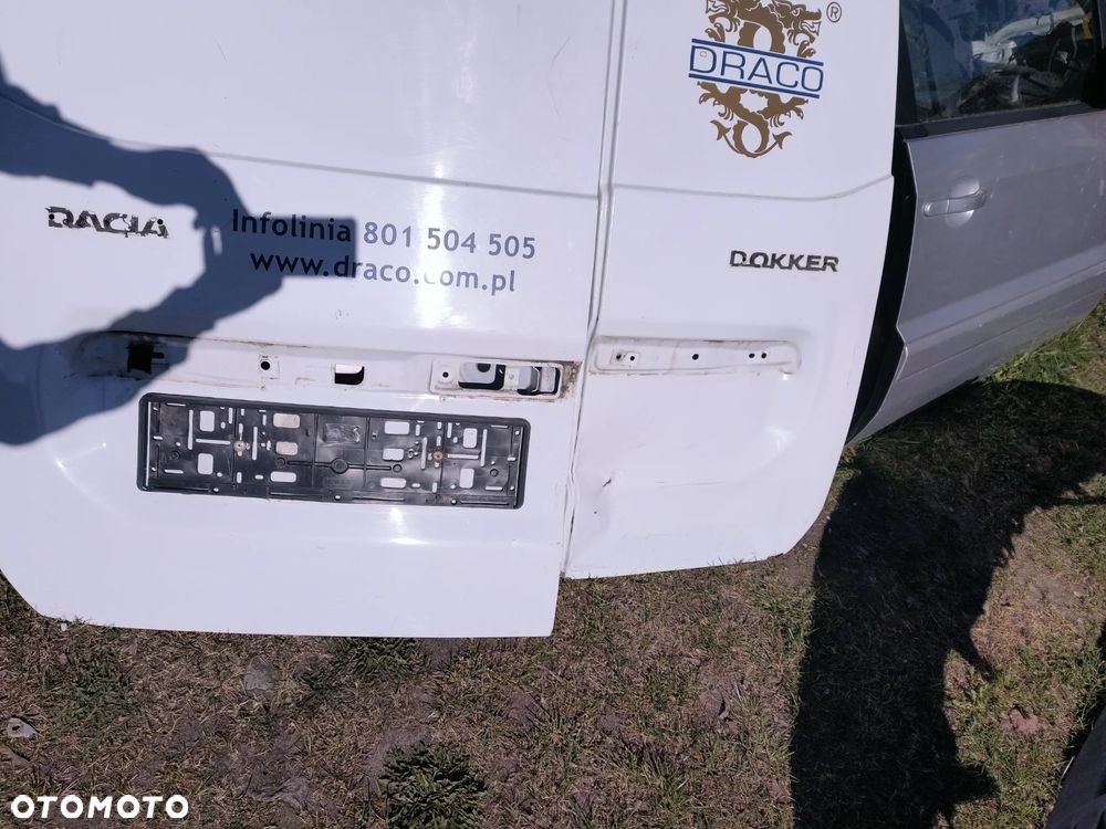 dacia dokker drzwi tylne tył prawy prawe lewe skrzydło - 4