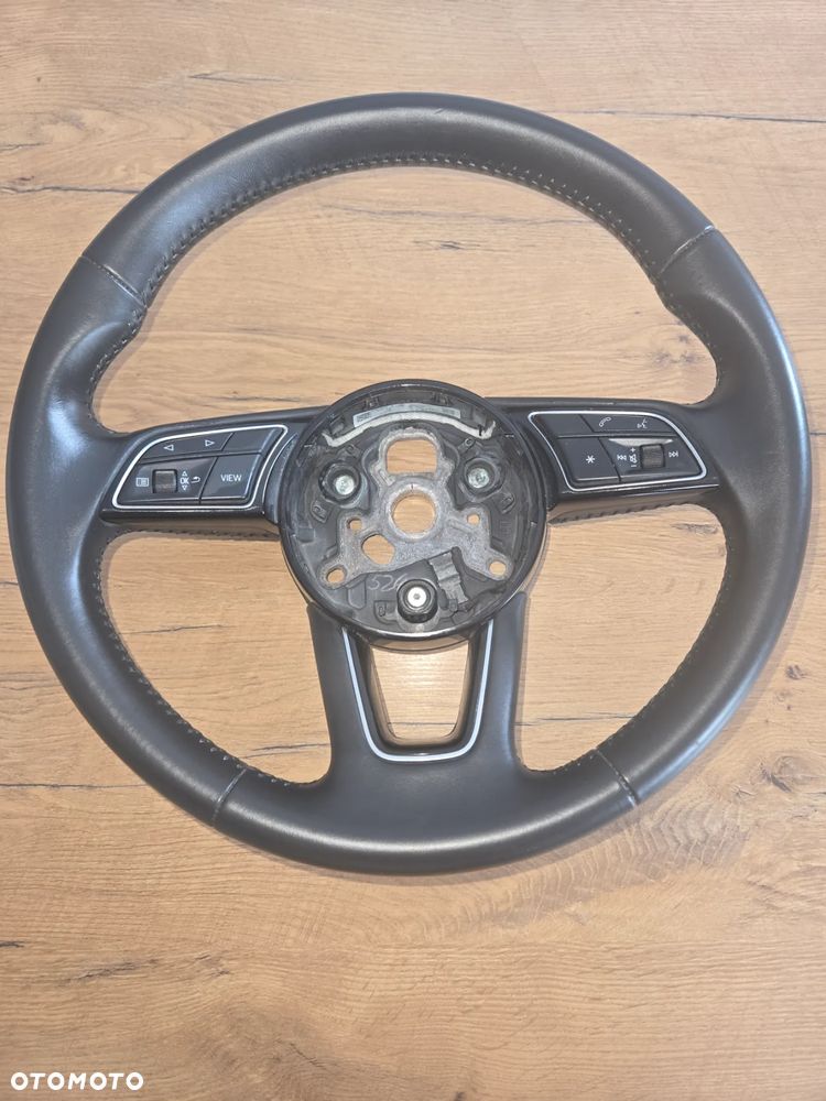 KIEROWNICA TRÓJRAMIENNA SKÓRA MULTIFUNKCJA MANETKI  AUDI 8W0419091EK - 1