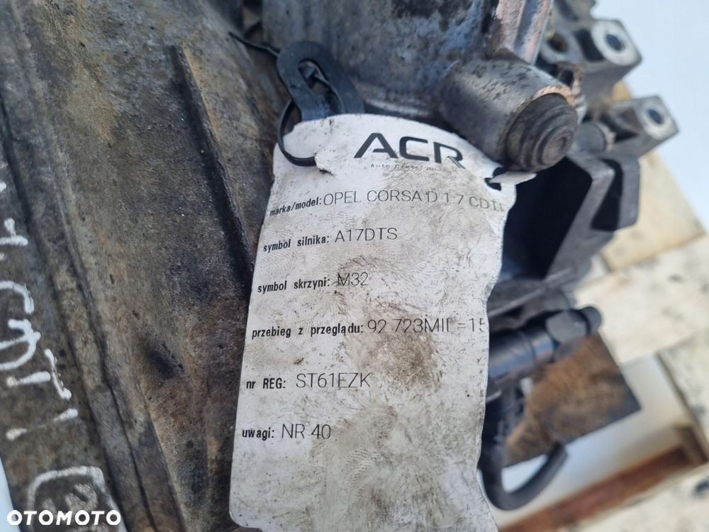 Opel Corsa D 1.7 CDTI SKRZYNIA BIEGÓW M32 manualna MANUAL - 5