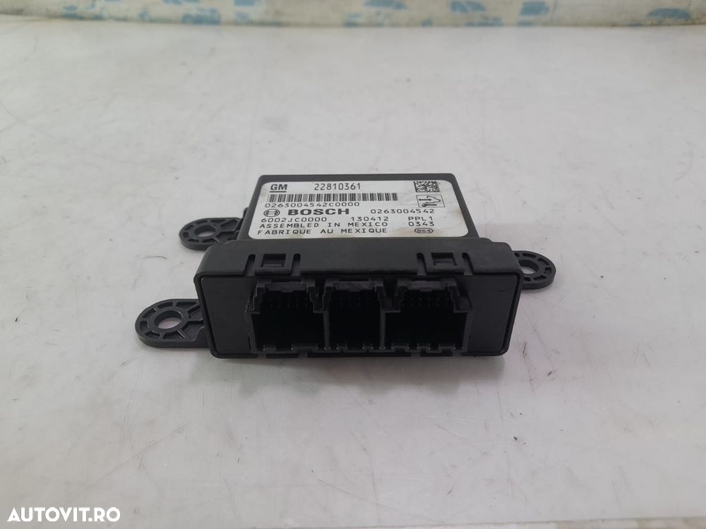 Calculator modul parcare 22810361 Opel Astra J [2009 - 2012] 1.7 cdti - 2