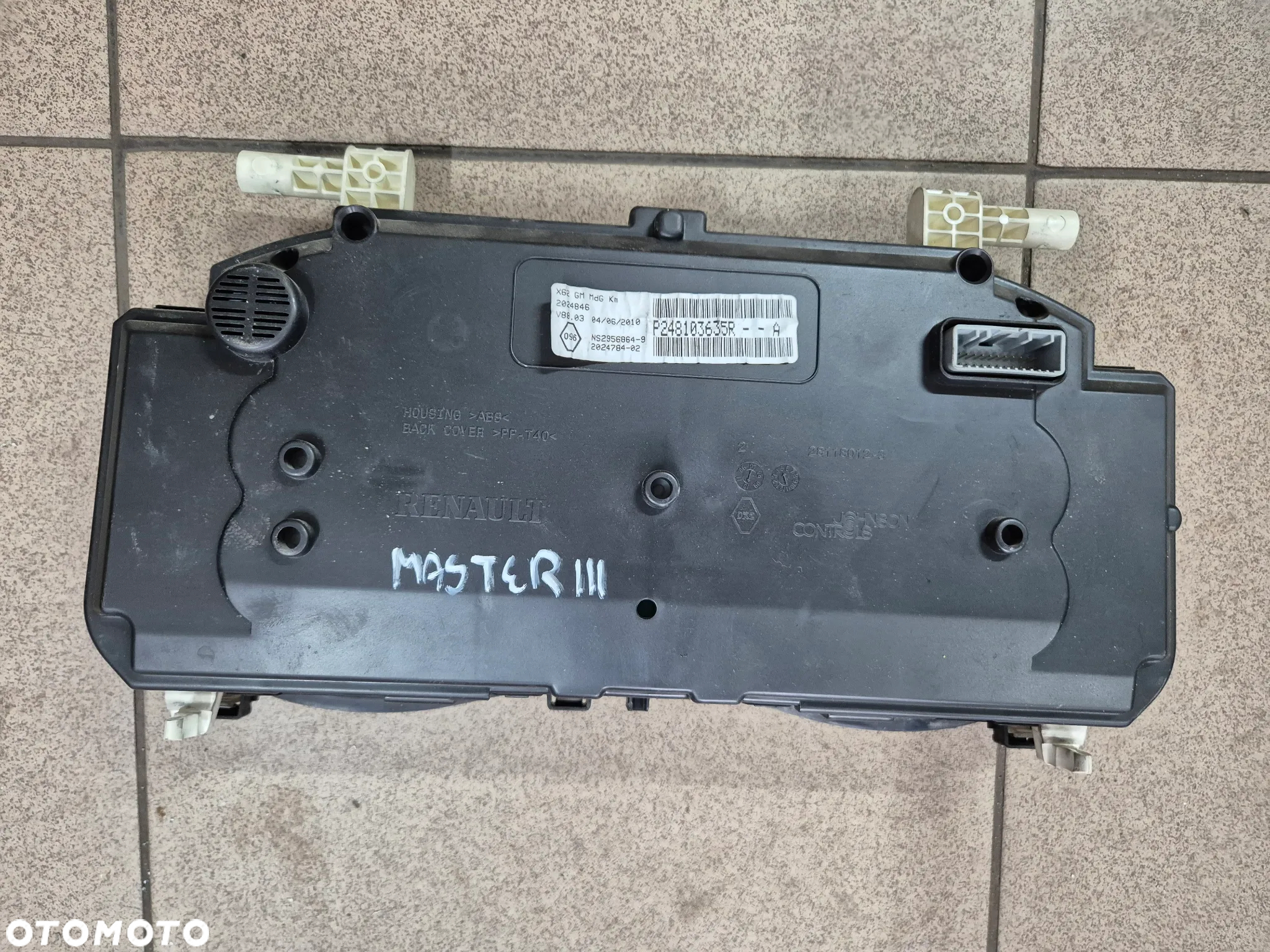 LICZNIK ZEGAR MASTER III MOVANO B  NV400 2.3 10r.+ - 2