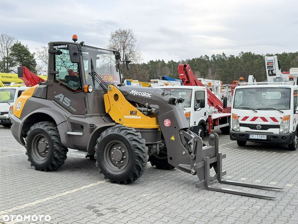 Mecalac AS 700 Obrotowe ramie Szybko-Złącze Mało motogodzin - 8