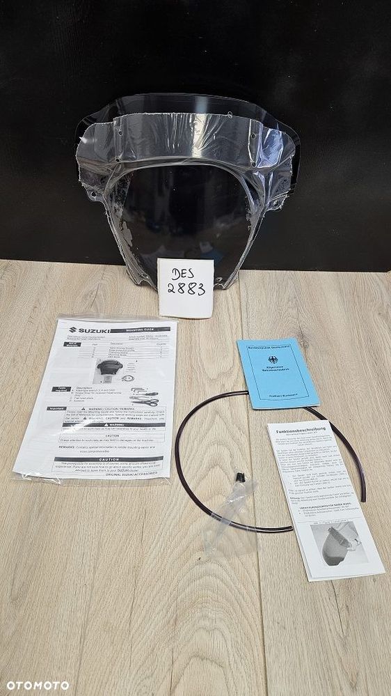 Szyba Turystyczna z Deflektorem Suzuki GSX 1250 FA L0+  990D0-18H55-SMO - 1