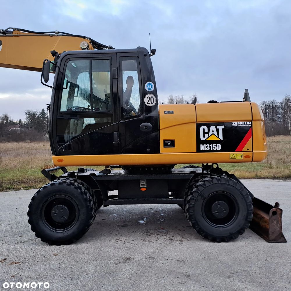 Caterpillar M315D Koparka kołowa 9600 MTG / Z Niemiec / Skarpówka / Verachtert WYJĄTKOWY STAN !!! - 5
