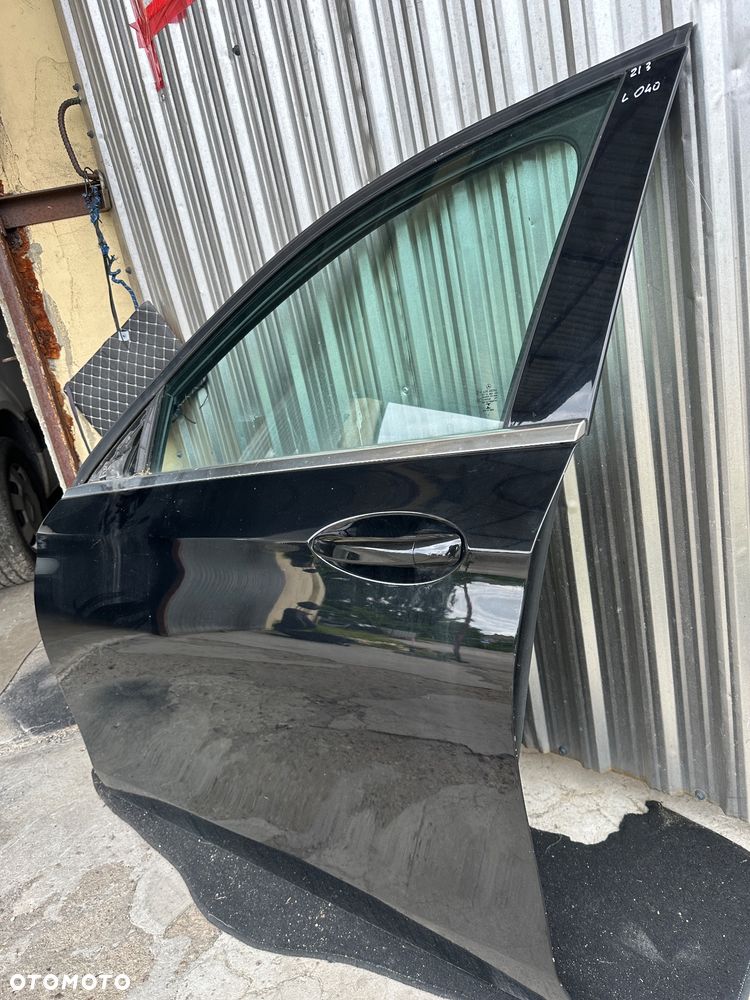 MERCEDES E 213 drzwi  czarne 040  szyba zamek podnośnik  tył przód - 3