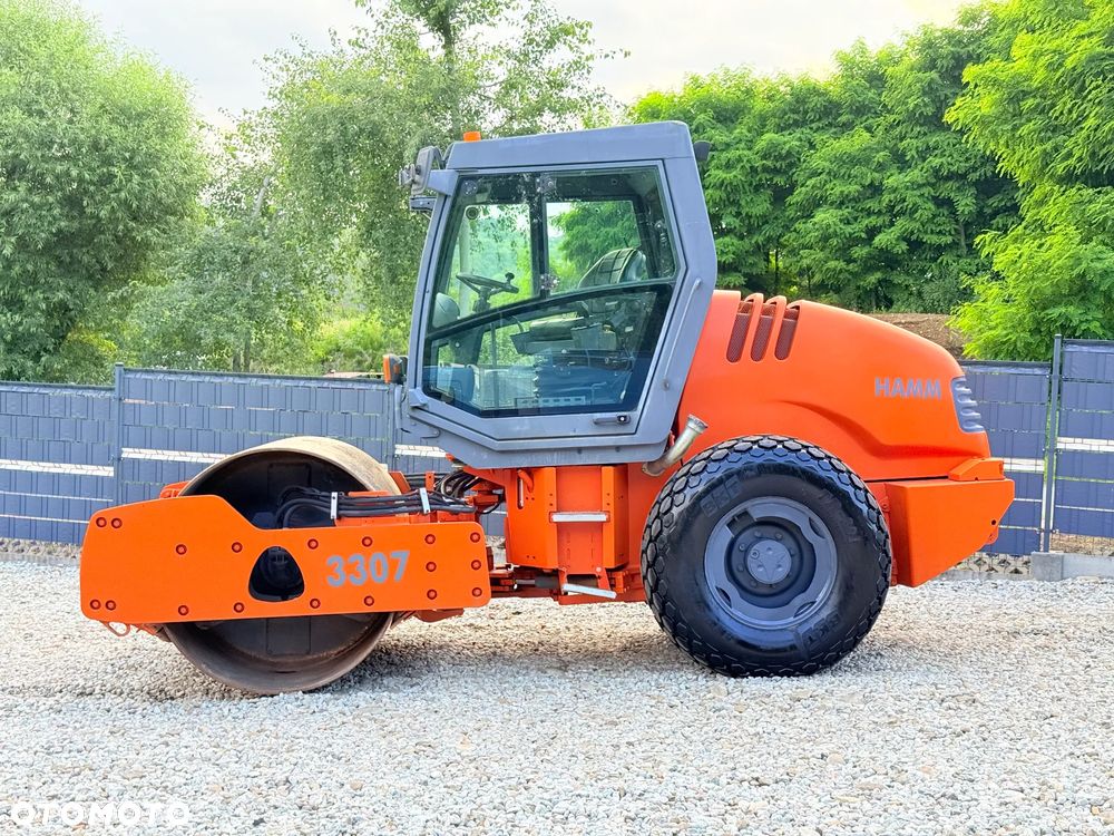Hamm * Walec Drogowy * Hamm 3307 * Guma Stal * 7000 kg * - 11