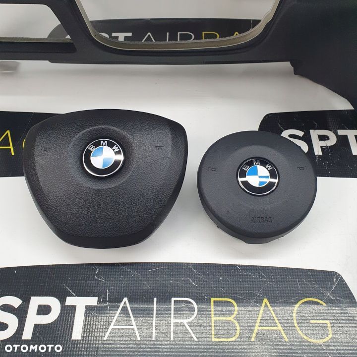 BMW F07 5GT DESKA ROZDZIELCZA KONSOLA KOKPIT PULPIT PODUSZKI AIRBAG AIR BAG NAPINACZE KIT SET - 6