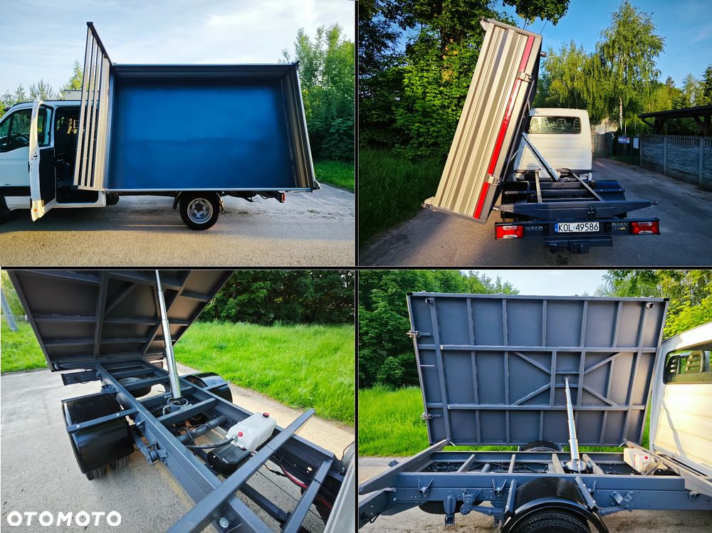 Iveco 35C15 35 C 15 DOKA Kiper 3 stronny NOWY, Wywrot, Bliźniak, 3,5t HAK 7osobowy, 121tyś km - 17