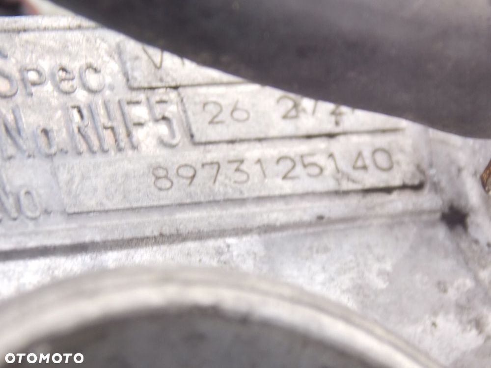 turbo turbina isuzu trooper 3.0 dti 4jx1 8973125140 - 4