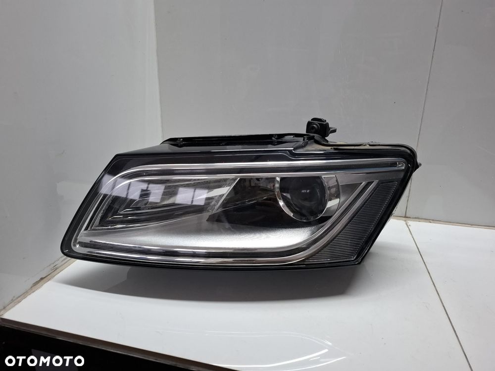 LAMPA LEWA PRZEDNIA PRZÓD AUDI Q5 8R0 LIFT 12-16 BI-XENON LED SKRĘTNA IDEALNA 8R0941031C - 5