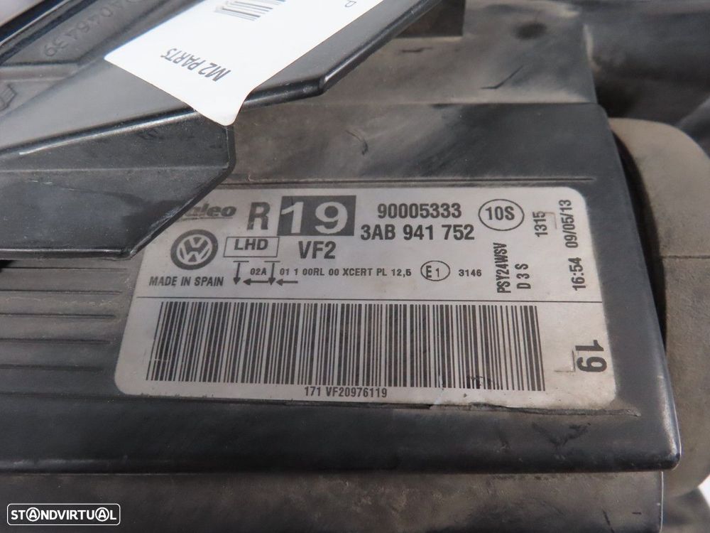 Farol xenon direccional Direito Usado / Original VW PASSAT (362)/VW PASSAT Varia... - 8