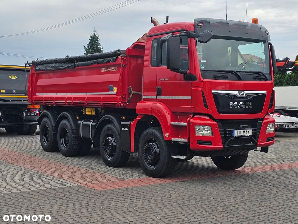 MAN TGS 35.460 WYWROTKA 8X4 MEILLER-KIPPER+HYDROBURTA! - 32