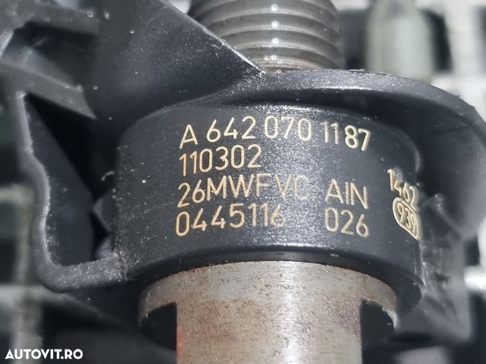 Injector Mercedes ML W164 Facelift 3.0 D 2008 - 2011 231CP 642820 Euro5 (1425) Diesel ... - 4