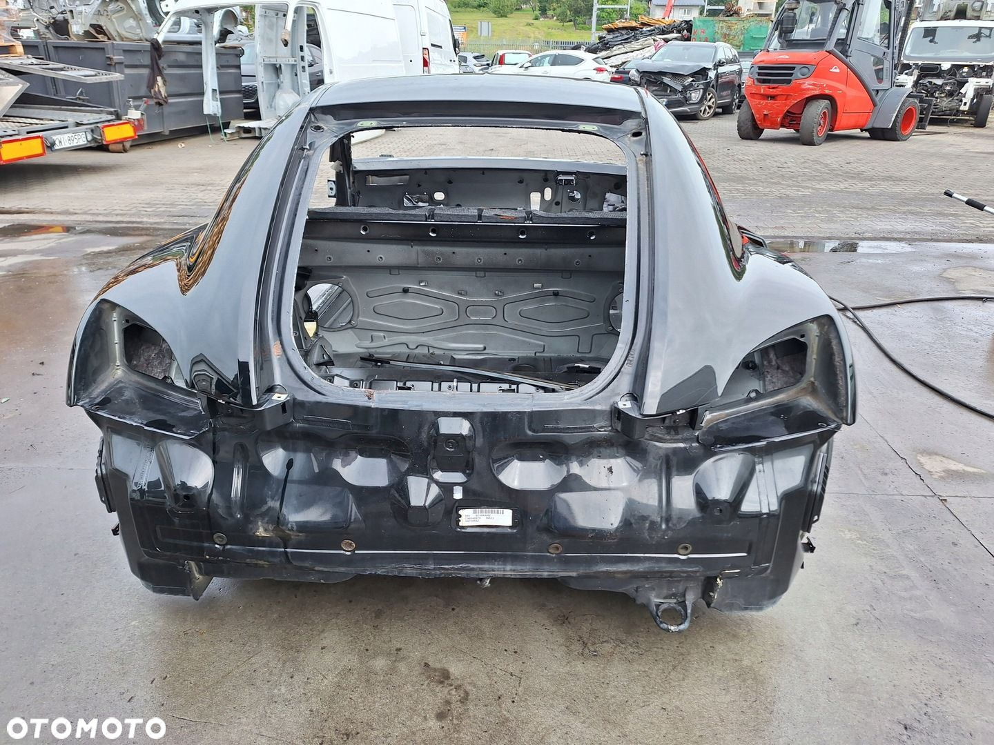 Chrysler CROSSFIRE PAS TYŁ ĆWIARTKA BŁOTNIK TYŁ PRAWY PRÓG SŁUPEK - 6