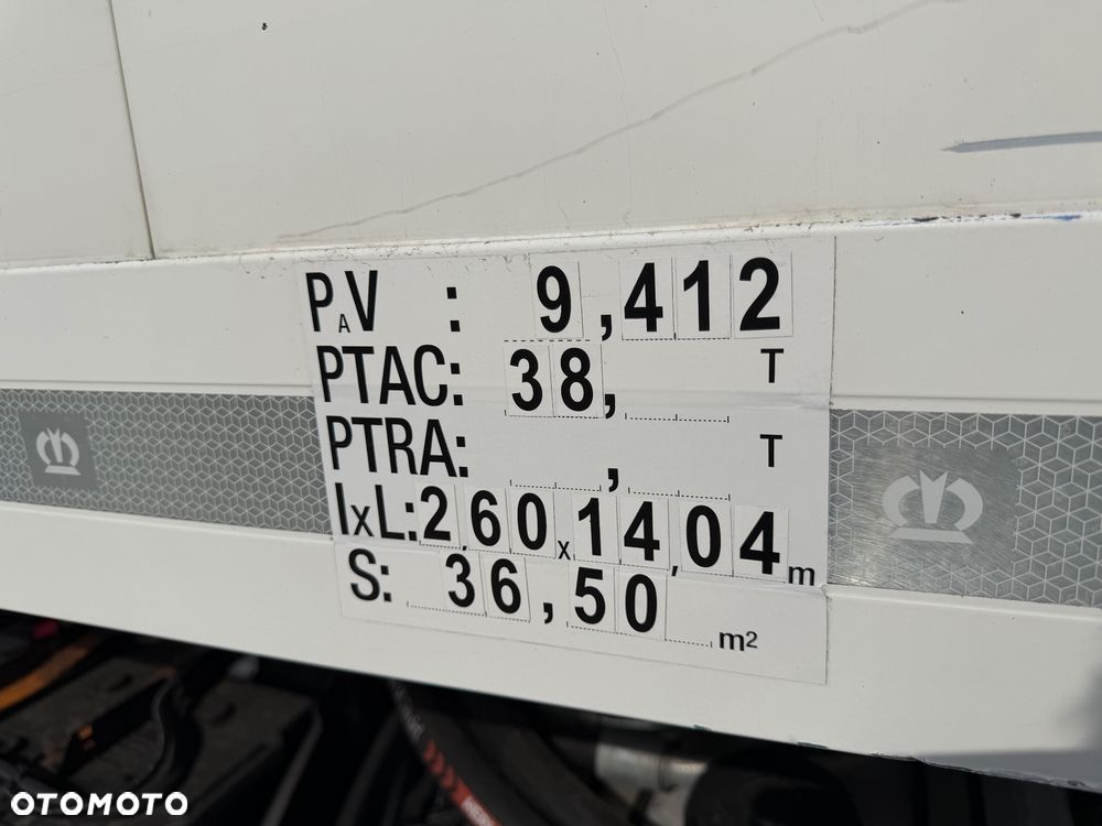 Krone Naczepa Chłodnia // Agregat Carrier Vector 1950 MT - 15