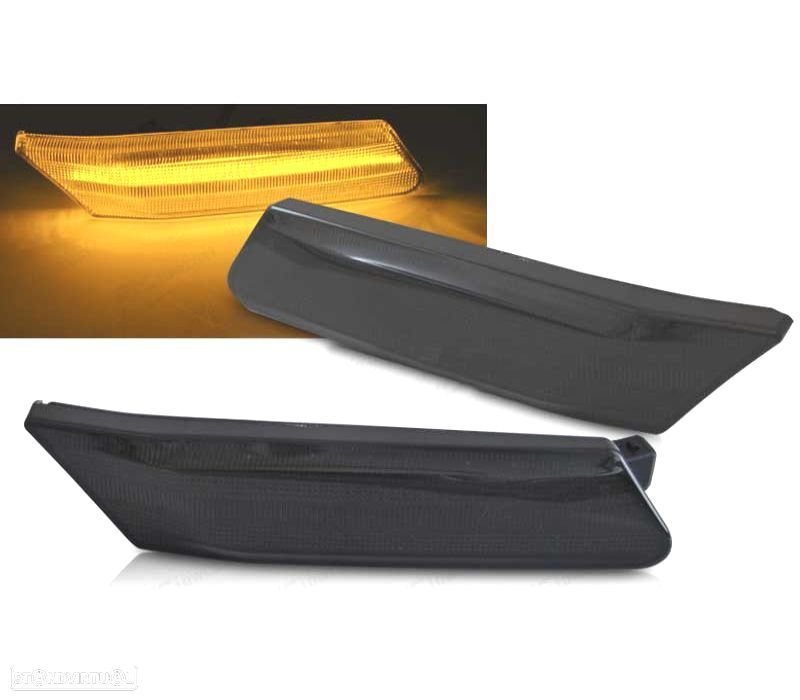 PISCAS PORSCHE 911 997 BOXSTER 987 CAYMAN 987C ESPELHO LED DINÁMICOS FUMADOS - 1
