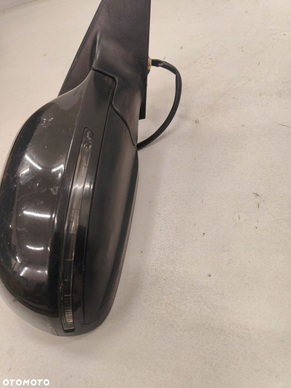 Audi a4 b8 08-14 LUSTERKO PRAWE 6 pin PĘKNIĘTE SZKŁO - 2