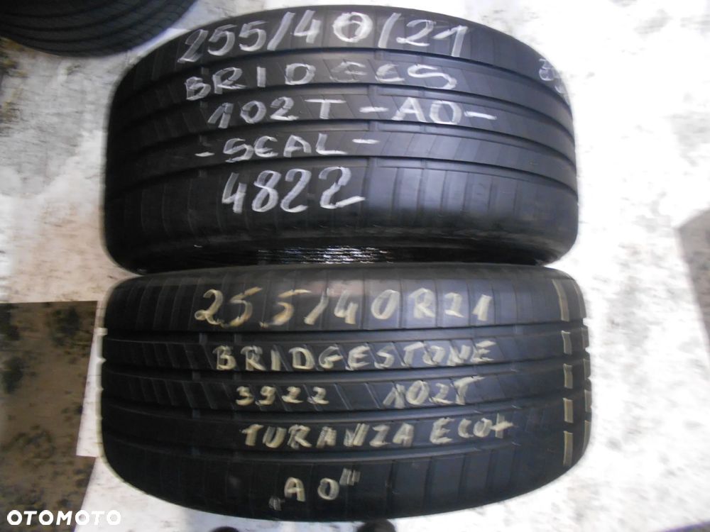OPONY 255/40R21 BRIDGESTONE TURANZA ECO AO B-SEAL DOT 4822 7.3MM - 1