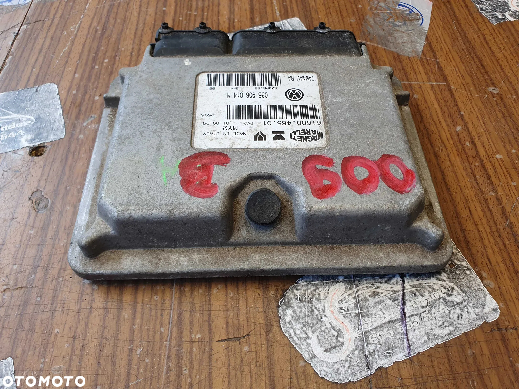 Komputer 036906014M Sterownik Modul Silnika 1.4 1.6 B VW Golf IV 4 Seat Leon I 1 Audi Skoda - 5
