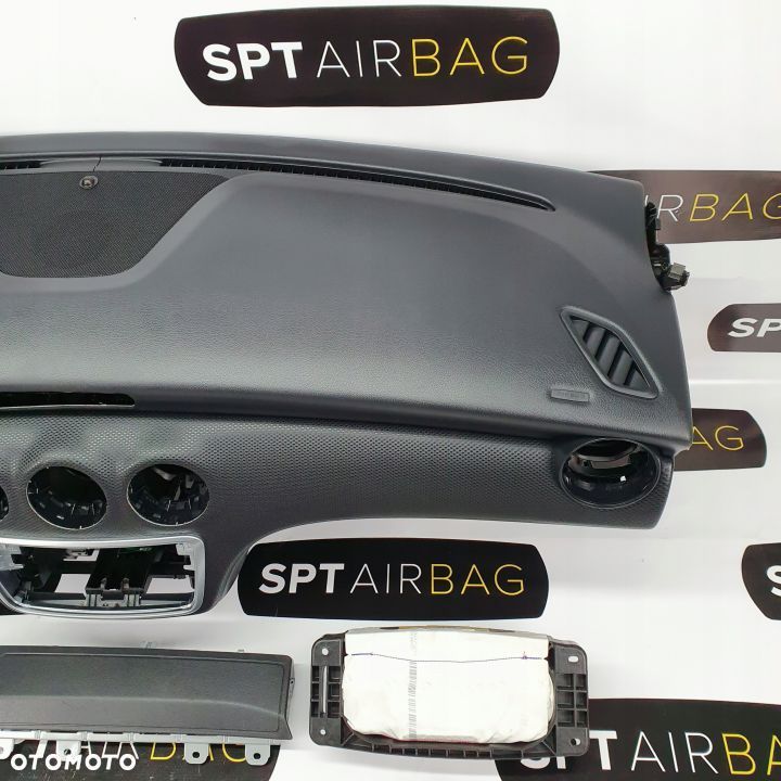 MERCEDES A KLASA W176 DESKA ROZDZIELCZA KONSOLA KOKPIT PULPIT PODUSZKI AIRBAG AIR BAG PASY KIT SET - 3
