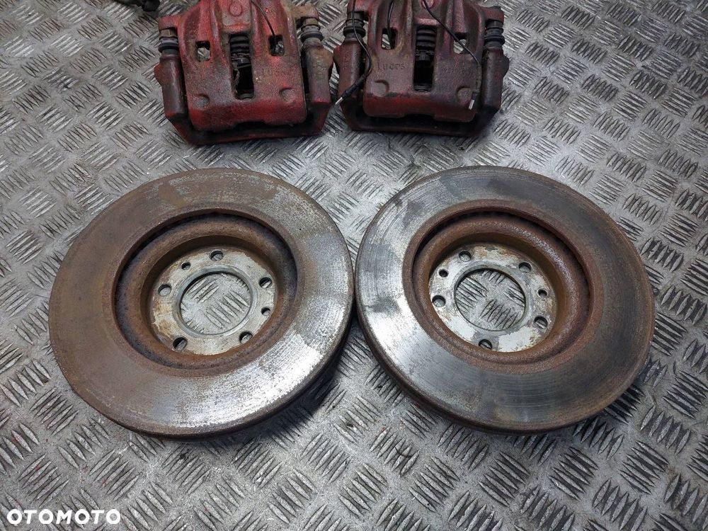 TARCZE HAMULCOWE PRZÓD + KLOCKI + ZACISKI PEUGEOT 607 I 2.2 HDI - 3