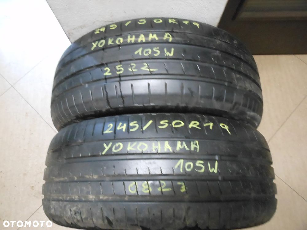 Opony 245/50r19 yokohama advan sport v107 *  bluearth 7mm lato para - 1