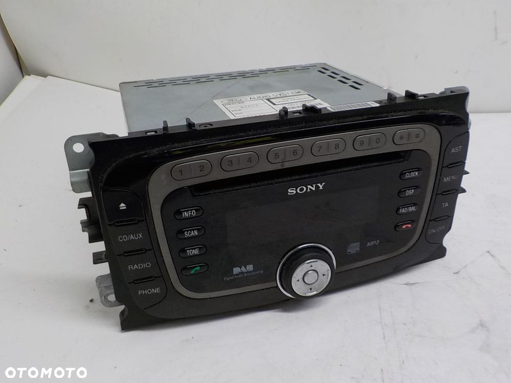 FORD MONDEO IV S-MAX RADIO SONY FABRYCZNE MP3 KOD - 5