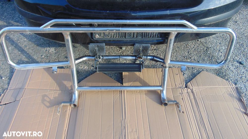 Bullbar inox cu faruri led,Daihatsu Feroza an 1990 - 6